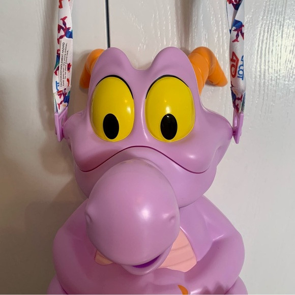 NWT. Disney Figment the dragon popcorn bucket for Epcot’s 40th anniversary. - Picture 2 of 9